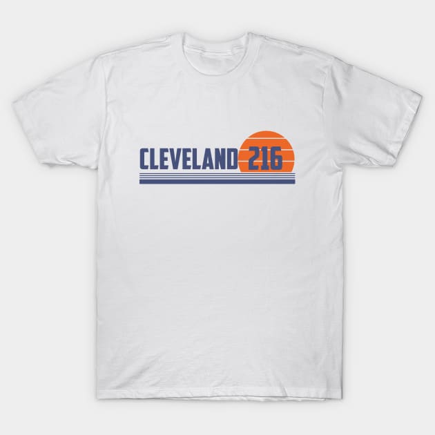 Eureka Shirts 216 Cleveland Ohio Area Code Women s T Shirt